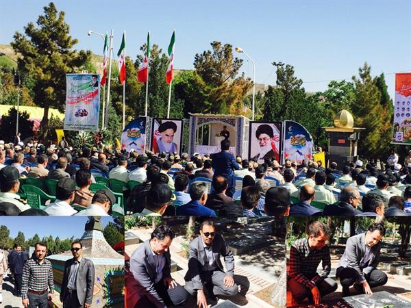 مراسم میهمانی لاله ها با همت سپاه شهداء آذربایجان غربی در باغ رضوان شهر ارومیه برگزار شد