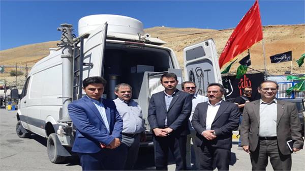 پایش کیفیت سرویسهای ارتباطی در مسیر های منتهی به مرز تمرچین در ایام اربعین حسینی (ع)