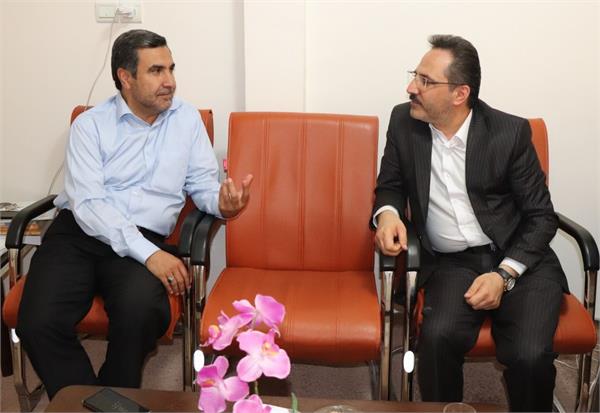 دیدار مدیر کل ارتباطات با کبیری رئیس مجمع نمایندگان استان آذربایجان غربی