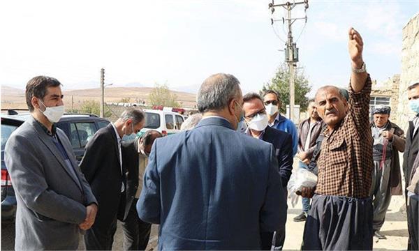 بازدید مشاور وزیر ارتباطات از روستاهای شهرستان بوکان