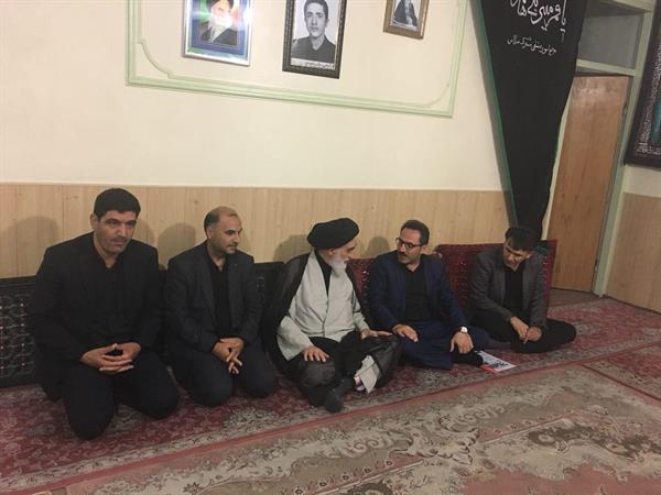 دیدار قاسم جلیلی نژاد باحجت الاسلام سید محمد موسوی امام جمعه سلماس