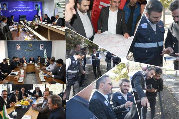 بازدید میدانی معاون سازمان تنظیم مقررات از پیشرفت پروژه FTTH در آذربایجان غربی