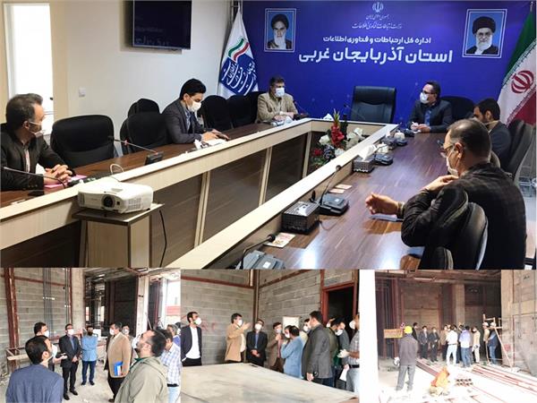 روند پیشرفت پروژه مجتمع ICT آذربایجان غربی