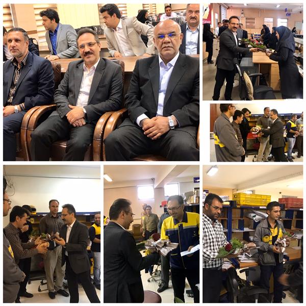 دیدار صمیمی مدیر کل ارتباطات آذربایجان غربی با کارکنان پست ارومیه