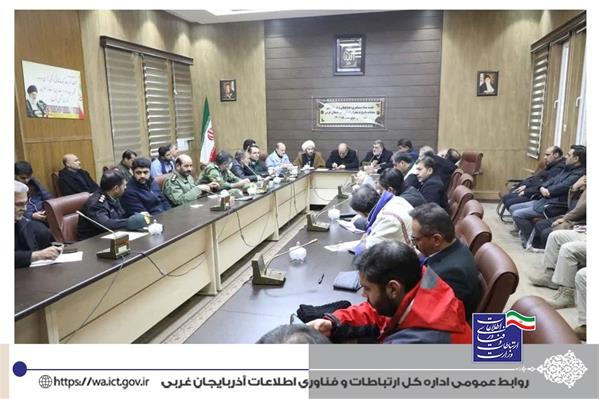 شبکه ارتباطات مناطق زلزله زده شهرستان خوی پایدار است