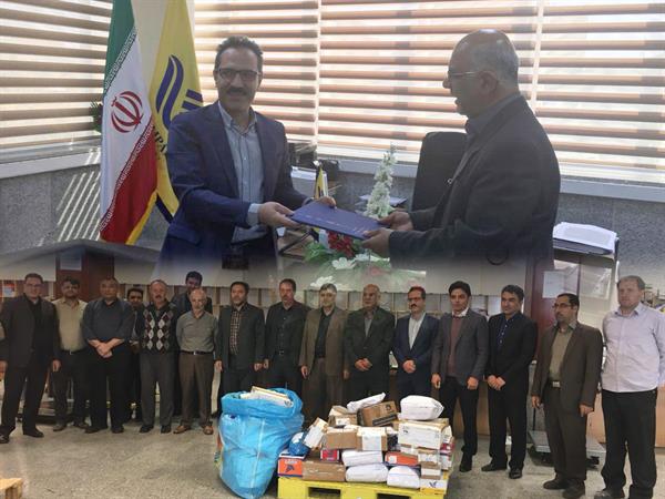تجلیل از مدیران و کارکنان اداره کل پست آذربایجان غربی بمناسبت فرارسیدن 17 مهر روز جهانی پست