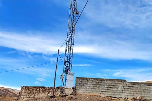 دسترسی 42 خانوار از اهالی روستای گل ماران آذربایجان غربی به اینترنت پرسرعت